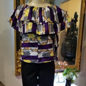 African Print Top